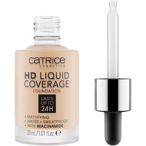 Catrice HD Liquid Coverage Foundation for Longlasting Matte Look