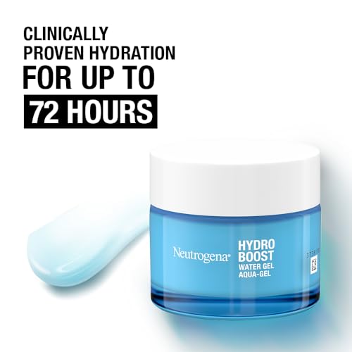 Neutrogena Hydro Boost Water Gel 50ml - Hyaluronic Acid Face Cream - Lightweight 72H Hydration - Acne & Sensitive Skin