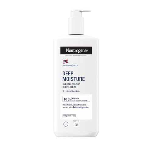 Neutrogena Deep Moisture Body Lotion 400ml, Fragrance-Free