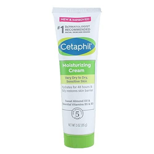 Cetaphil Moisturizing Cream for Dry Skin, Fragrance-Free, 85g