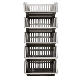 Large 5 Tier Stacking Baskets
