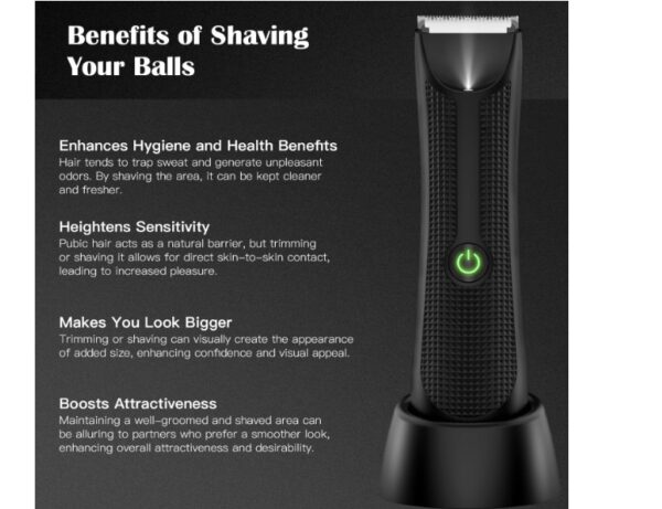 Pubic & Body Hair Trimmer for Men - Image 4