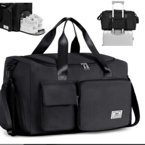FIORETTO Womens Mens Sports Gym Bag