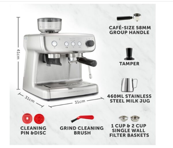 Breville Barista Max Espresso Machine - Image 4