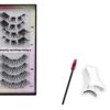 Magnetic Eyelashes without Eyeliner
