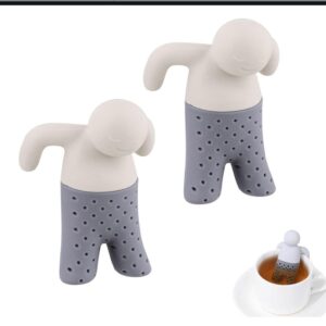 Teemännchen Pack of 2 Silicone Tea Strainer