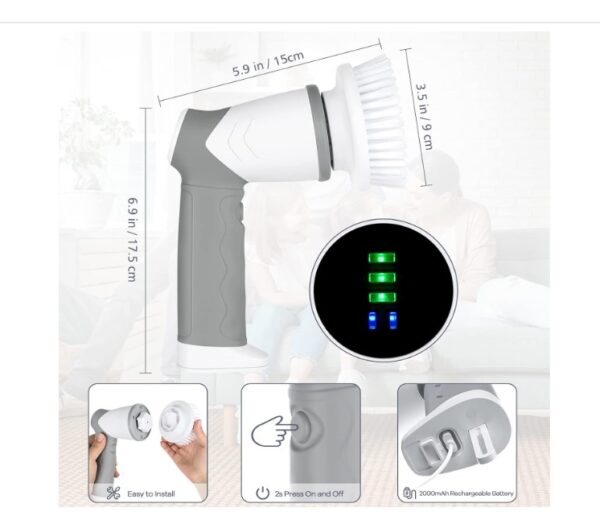 Electric Spin Scrubber - Image 5