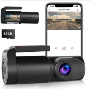 Dash Cam Front with SD Card