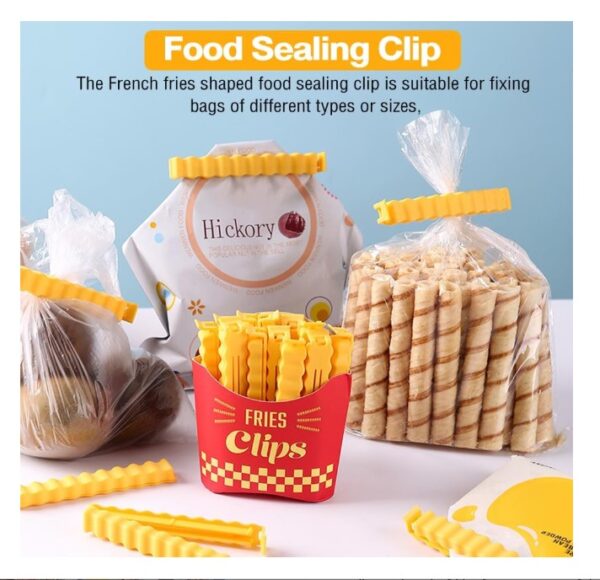 24 pcs Pcs Food Bag Clips - Image 2