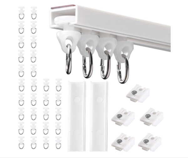 CHZIMADE 9.8FT/3M Ceiling Curtain Track