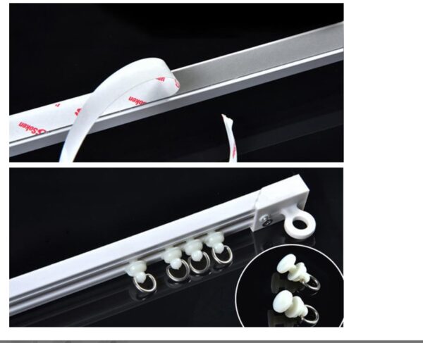CHZIMADE 9.8FT/3M Ceiling Curtain Track - Image 2