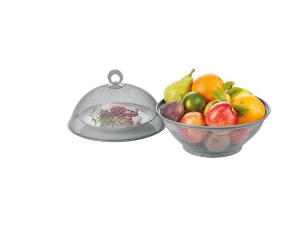 Apple Mesh Fresh Fruits Basket & Ring Citrus Peele - Image 4
