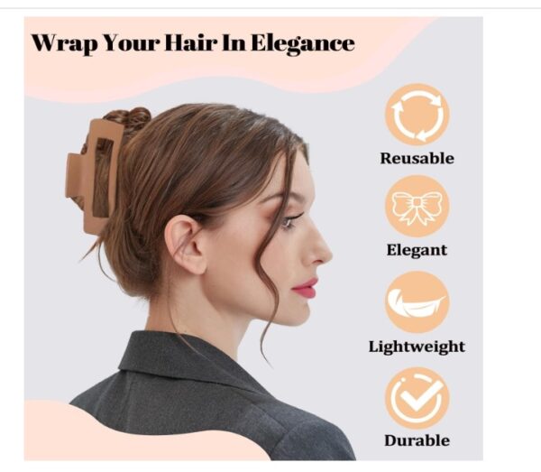 8 PCS Hair Clips for Women - Image 3