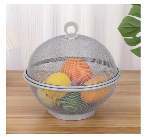 Apple Mesh Fresh Fruits Basket & Ring Citrus Peele - Image 2