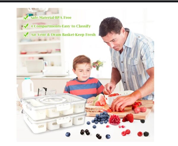 Gzsekken Fresh Food Storage Containers - Image 3
