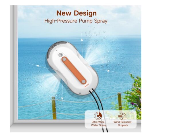 AlfaBot X7Pro Window Cleaner Robot with Dual Spray - Image 4