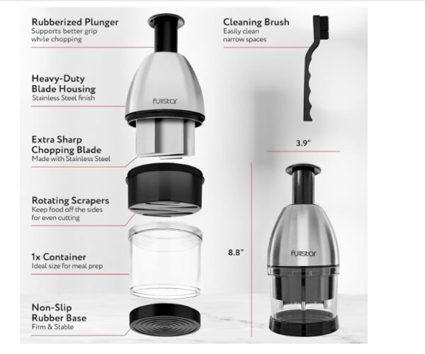 Fullstar Onion Chopper for Vegetables - Image 4