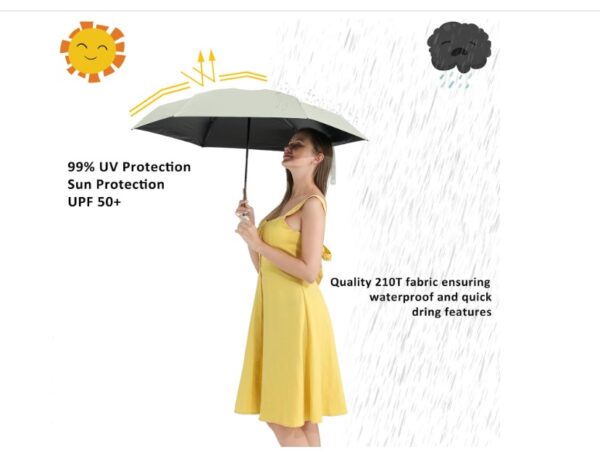 BAODINI Mini Travel Umbrella - Image 3