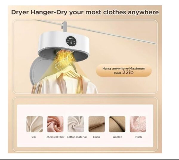 GPS SUPPLY Electric Clothes Dryer - Image 2
