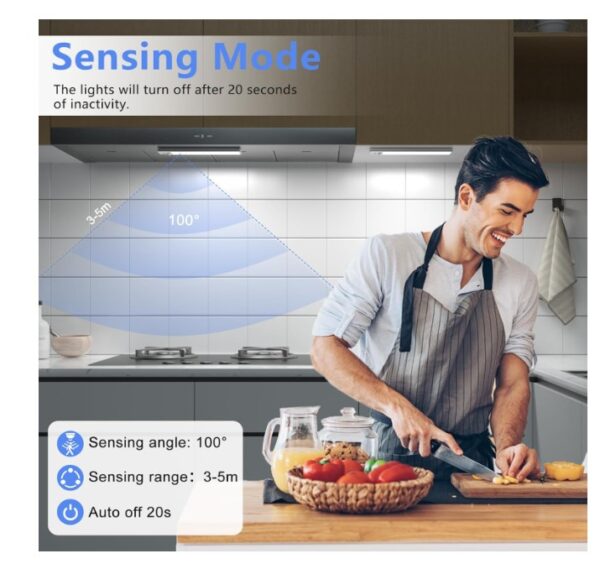 Under Cabinet Kitchen Lights with Remote Control - Image 3