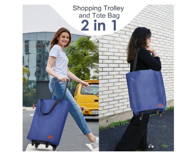 MOONCY 2 in 1 Shopping Trolley - Image 3