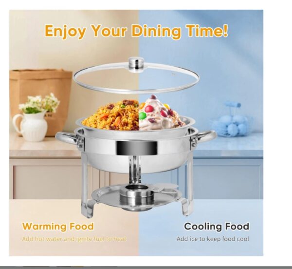 5.5L Chafing Dish Buffet Set - Image 2