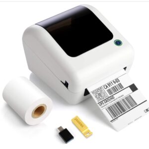 JADENS Bluetooth Shipping Label Printer