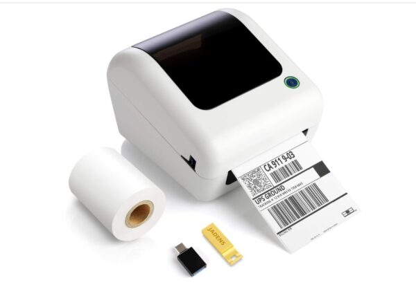 JADENS Bluetooth Shipping Label Printer