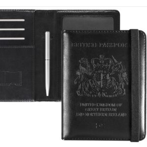 Premium PU Leather Travel Passport Wallet
