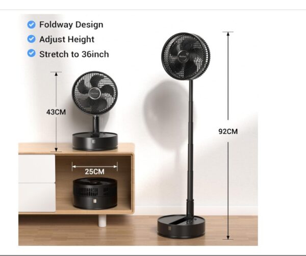 Marchpower Standing Fan with Remote Control - Image 4