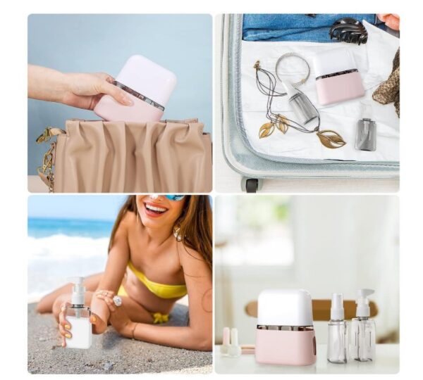 Namvo 4 in 1 Travel Bottles for Toiletries - Image 3
