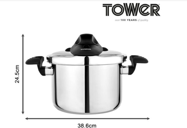 Tower T920003 One-Touch Ultima Pressure Cooker - Image 7