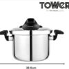 Tower T920003 One-Touch Ultima Pressure Cooker - Image 2