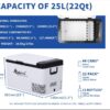 Alpicool K25 25L Compressor Car Fridge Freezer - Image 4