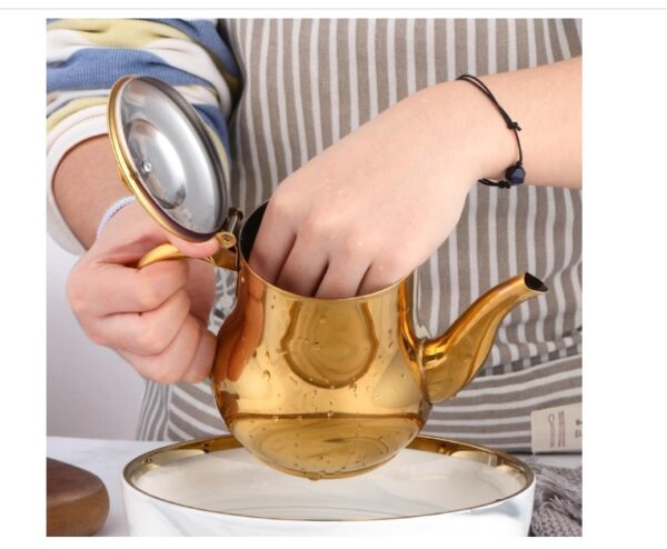 Stainless Steel Gooseneck Teapot - Image 2