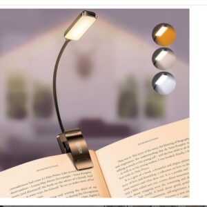 Gritin 9 LED Clip on Book Light