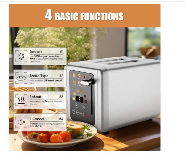 6 In 1 Electric Smart Toaster - Image 3