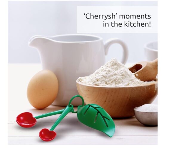 OTOTO Mon Cherry Measuring Spoons & Egg Separato - Image 3