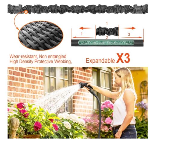 HOMOZE Expandable Garden Hose - Image 4