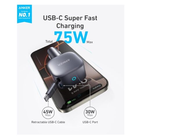 Anker USB C Car Charger - Image 4