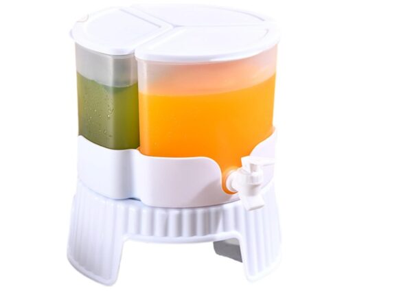 3 Grids Drink Dispenser with Tap