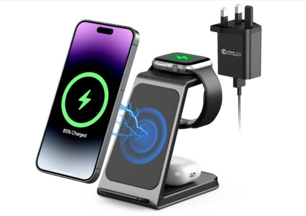 3 in 1 Wireless Charging Station