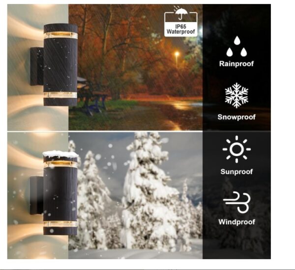 LMP Outdoor Wall Lights Mains Powered - Image 4
