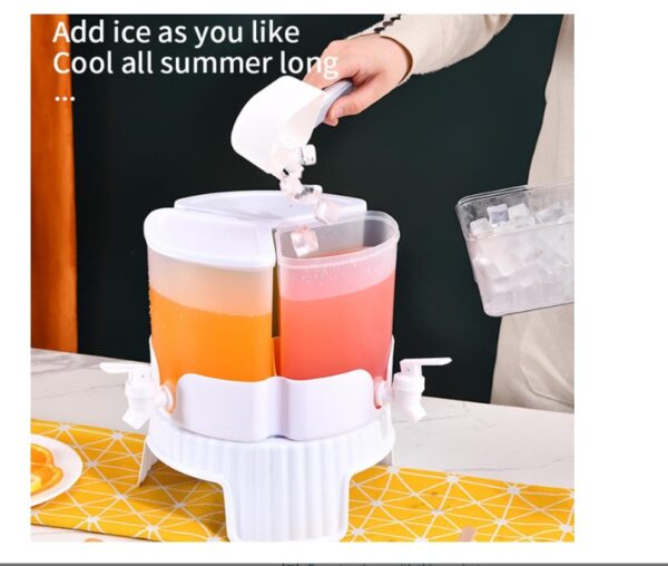 3 Grids Drink Dispenser with Tap - Image 3