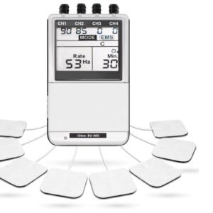 iSTIM EV-805 TENS EMS 4 Channel Combo Machine