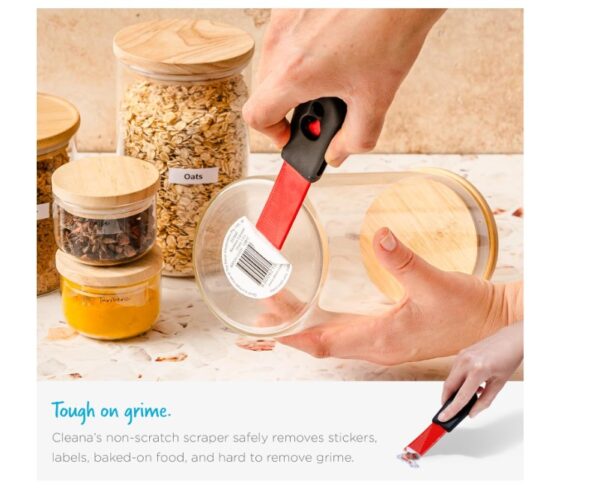 Dreamfarm Cleana 2-in-1 Self-Sharpening Cleaning Scraper - Image 4