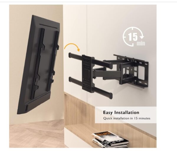 Full Motion Swivel Tilt TV Wall Mount - Image 2