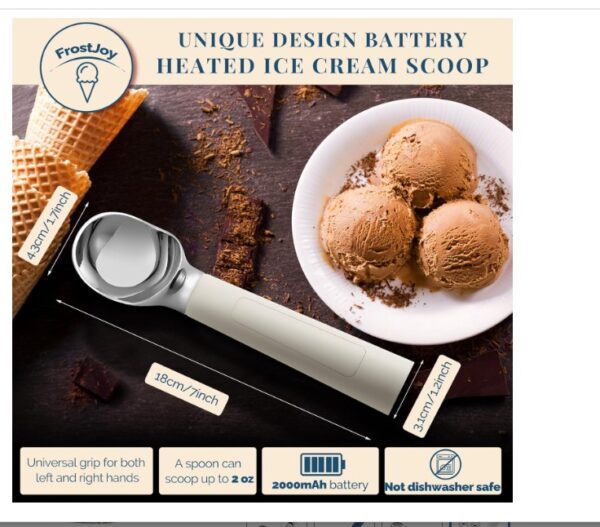 Heated Ice Cream Scoop - Image 2