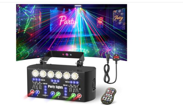 BrightWish RGBW 27-Beam Stage Effects with DMX