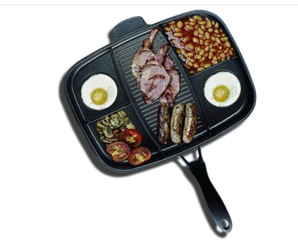 InGenious Lazy Man Frying Pan Multi Hob Cooker